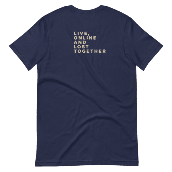 Unisex Premium T Shirt Navy Back 60bfc0fd69e54