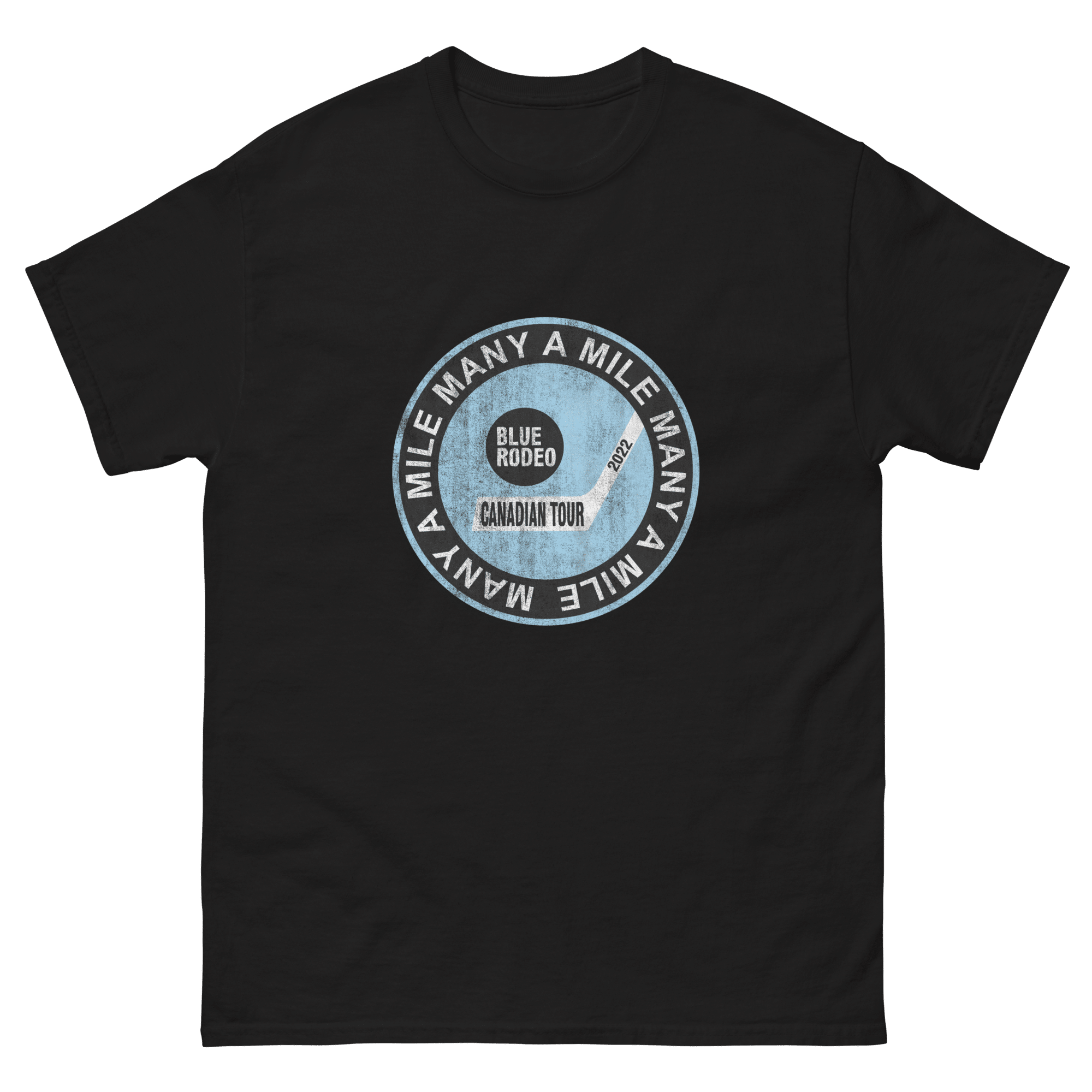Many A Mile 2022 Canadian Tour T Shirt Store BlueRodeo